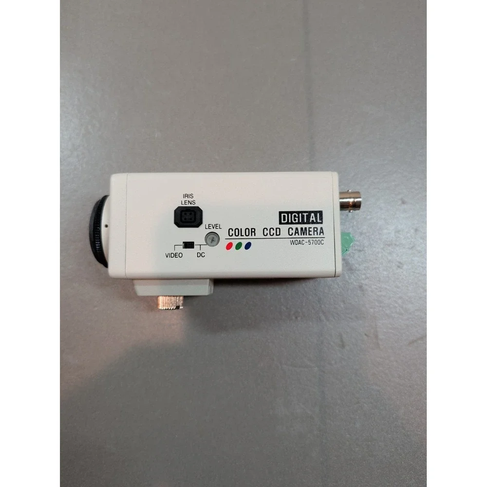 WDAC-5700C-MKIT Digital Color CCD Box Camera Hi Res NTSC AC24V Security cam